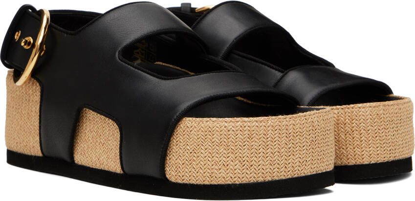 NEOUS Black Cher Sandals - Picture 2