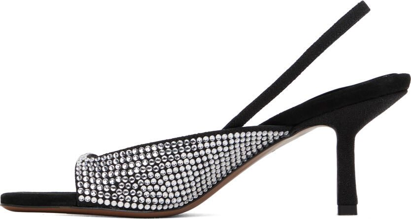 NEOUS Black Kamui Heeled Sandals - Picture 3