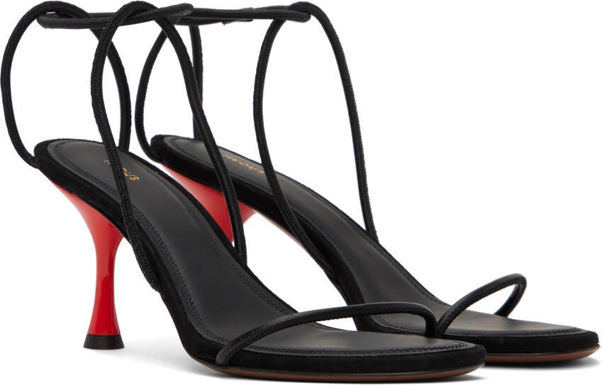 NEOUS Black Nenque Heeled Sandals - Picture 3