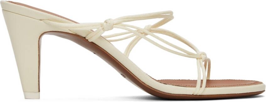 NEOUS Off-White Atysa Heeled Sandals