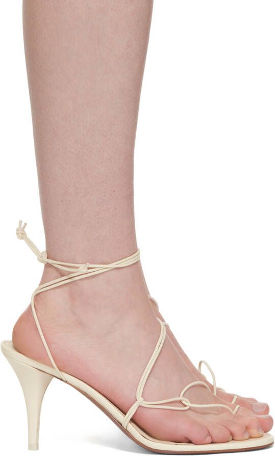 NEOUS Off-White Giena Heeled Sandals - Picture 2
