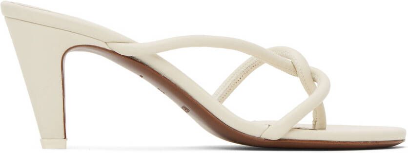 NEOUS Off-White Venus Heeled Sandals - Picture 5