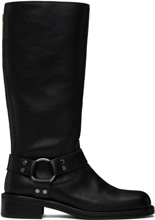 NEUTE Black Trinity Motorcycle Boots