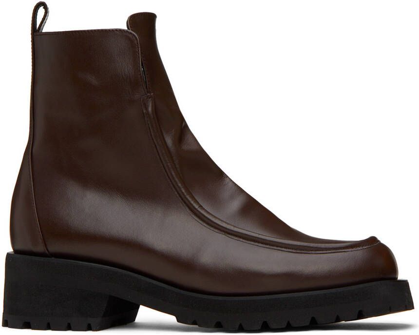 NEUTE Brown Fernanda Boots - Picture 2