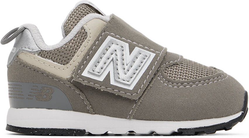 New Balance Baby Gray 574 NEW-B Sneakers - Picture 4