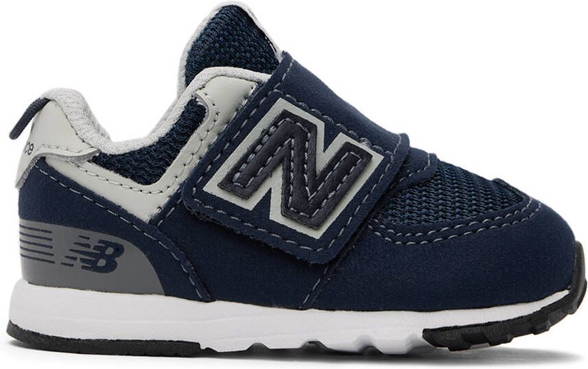 New Balance Baby Navy 574 NEW-B Sneakers - Picture 4