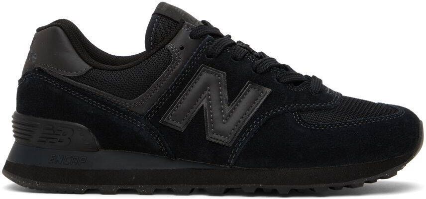 New Balance Black 574 Core Sneakers - Picture 3