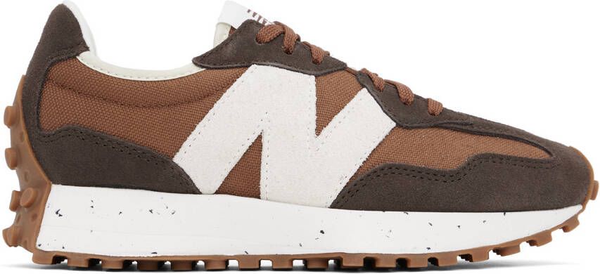New Balance Brown 327 Sneakers - Picture 5