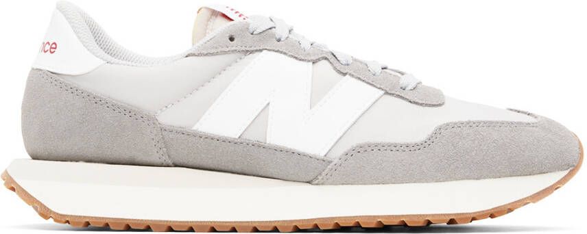 New Balance Gray 237V1 Sneakers - Picture 2