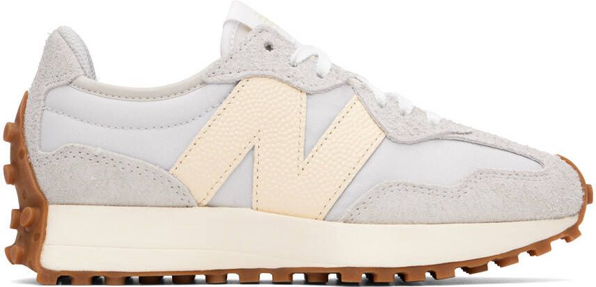 New Balance Gray 327 Sneakers - Picture 4