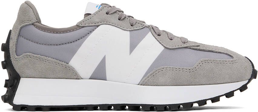 New Balance Gray 327 Sneakers - Picture 5