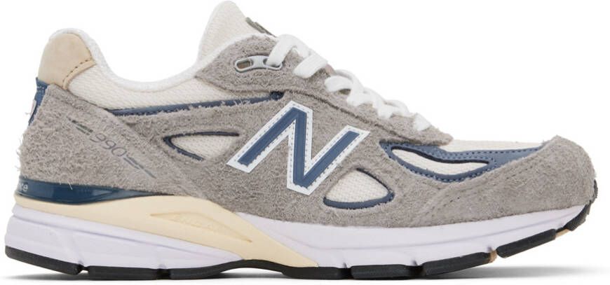 New Balance Gray Made In USA 990v4 Sneakers