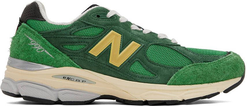 New Balance Green 990v3 Sneakers - Picture 5
