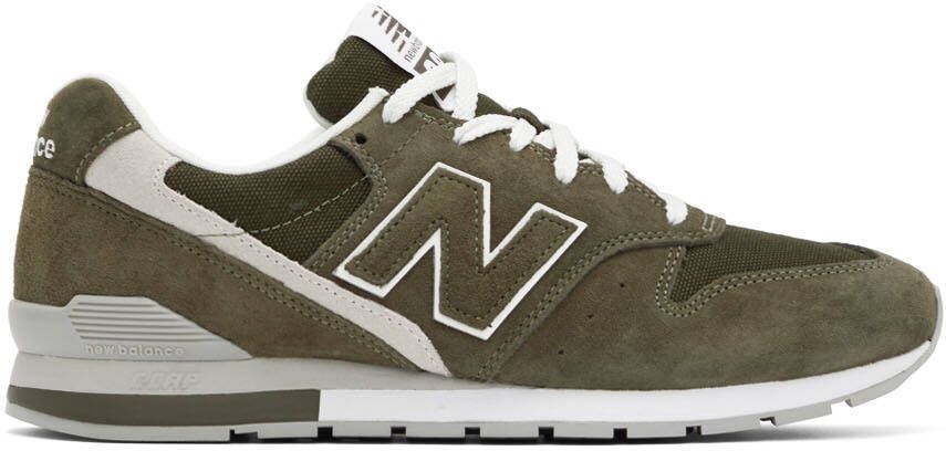 New Balance Khaki 996V2 Low-Top Sneakers - Picture 5