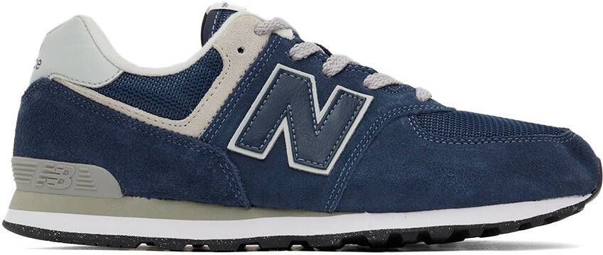 New Balance Kids Navy 574 Core Big Kids Sneakers - Picture 4