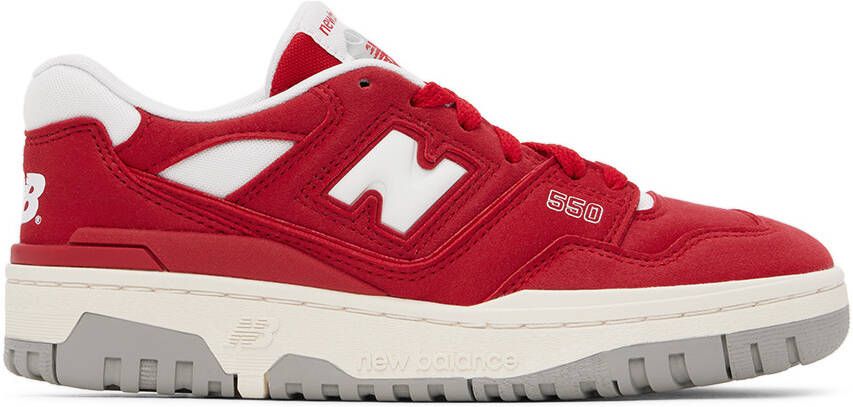 New Balance Kids Red 550 Sneakers