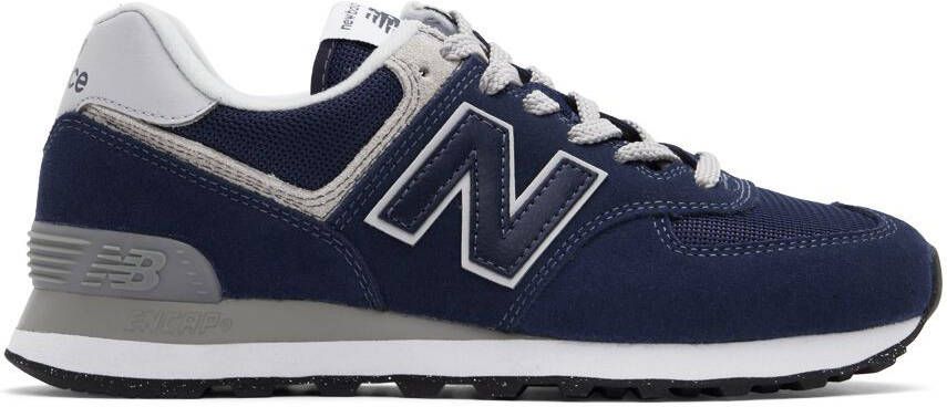 New Balance Navy 574 Core Sneakers - Picture 3