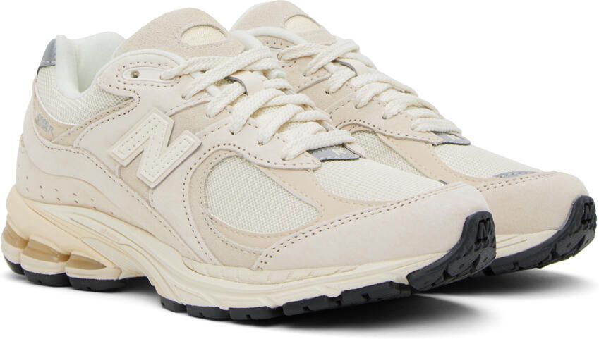 New Balance Beige & Off-White 2002R Sneakers - Picture 2