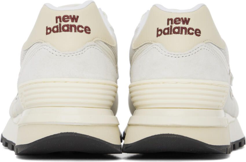New Balance Beige & Gray 574 Legacy Sneakers