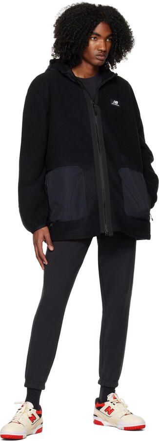 New Balance Off-White & Green 550 Sneakers - Picture 4