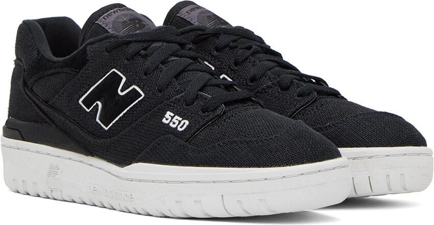 New Balance Black 550 Sneakers - Picture 2