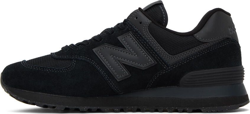 New Balance Black 574 Core Sneakers - Picture 5