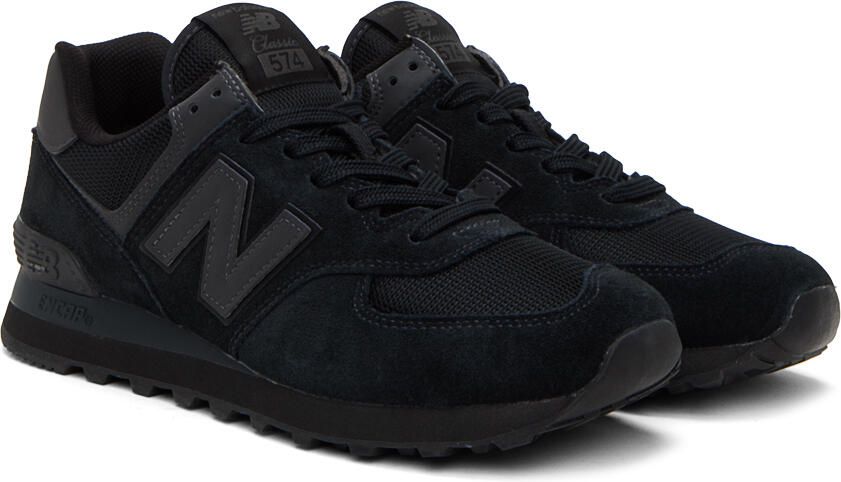 New Balance Black 574 Core Sneakers - Picture 2