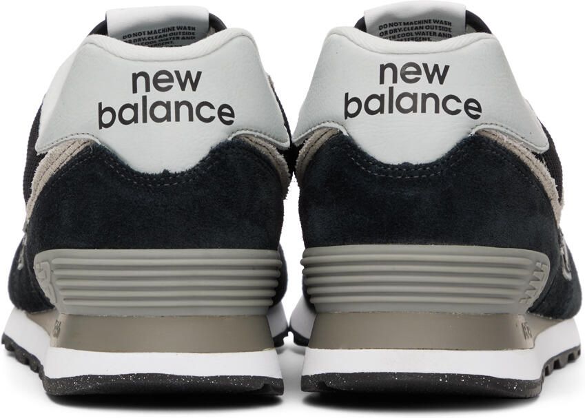 New Balance Black 574 Core Sneakers - Picture 4