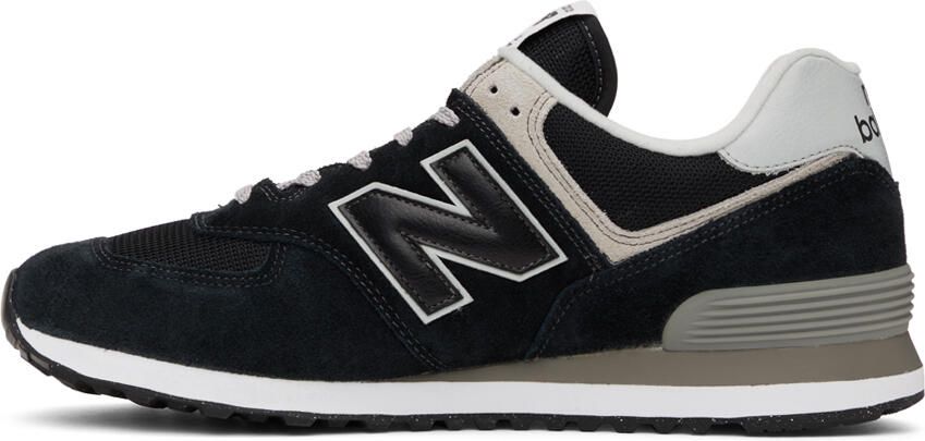 New Balance Black 574 Core Sneakers - Picture 3