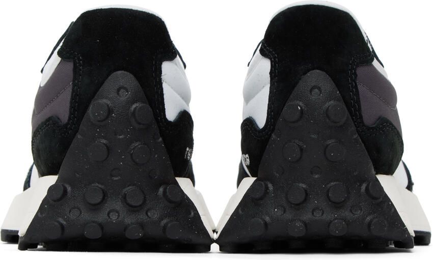New Balance Black & White 327 Sneakers