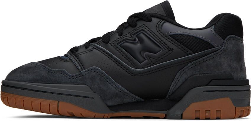 New Balance Black BB550 Sneakers - Picture 3