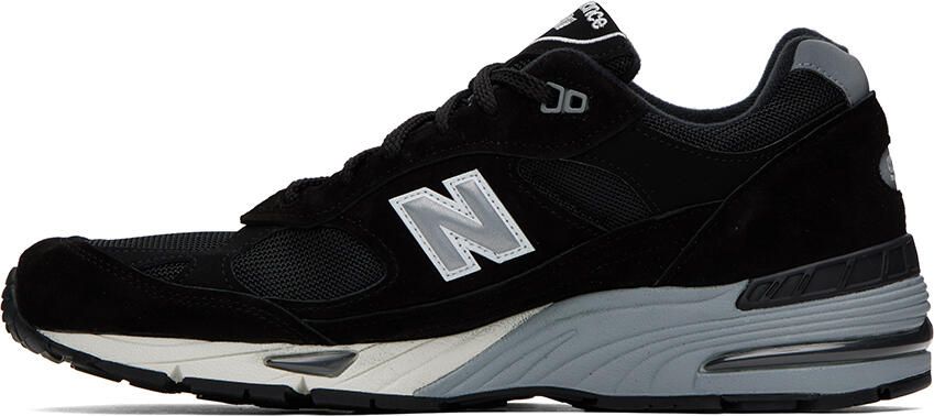 New Balance Black Made In UK 991v1 Sneakers - Picture 3