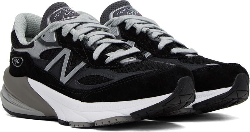 New Balance Black Made In USA 990v6 Sneakers - Picture 3