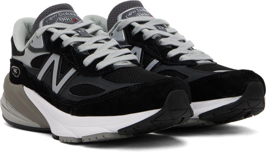 New Balance Black Made In USA 990v6 Sneakers - Picture 2
