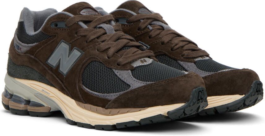 New Balance Brown & Gray Lunar New Year 2002R Sneakers - Picture 2