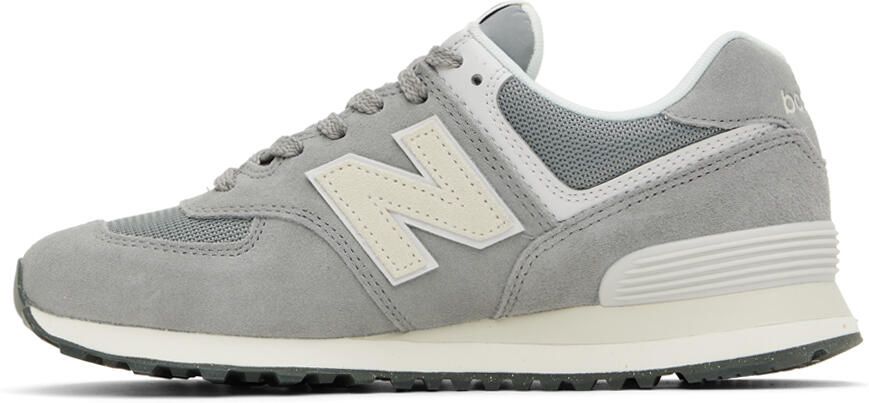 New Balance Gray 574 Sneakers - Picture 3