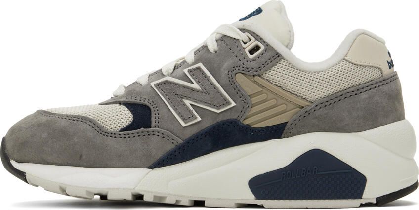 New Balance Gray 580 Sneakers - Picture 3