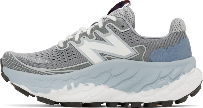 New Balance Gray Fresh Foam X More Trail v3 Sneakers - Picture 3