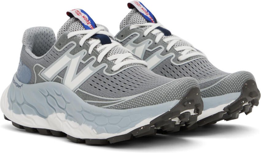 New Balance Gray Fresh Foam X More Trail v3 Sneakers - Picture 2