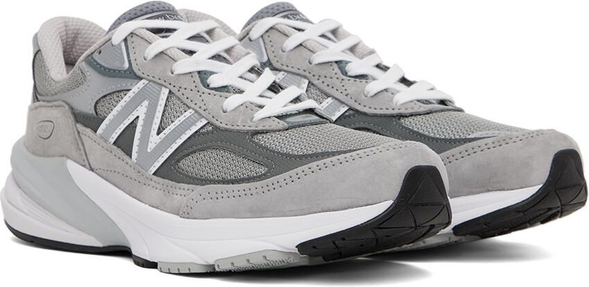 New Balance Gray Made In USA 990v6 Sneakers - Picture 2