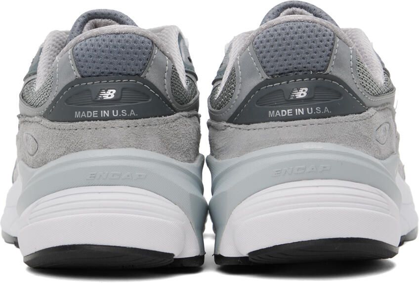 New Balance Gray 'Made In USA' 990v6 Sneakers - Picture 2