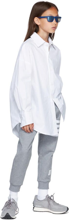 New Balance Kids Gray 327 Big Kids Sneakers - Picture 5