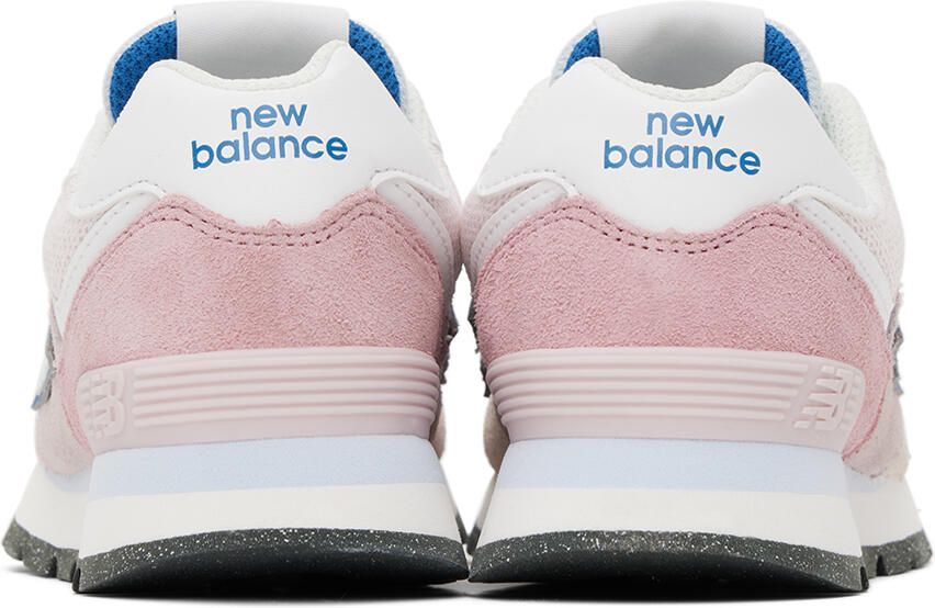 New Balance Kids Pink 574 Sneakers - Picture 5