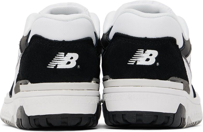 New Balance Kids White & Black 550 Sneakers - Picture 5