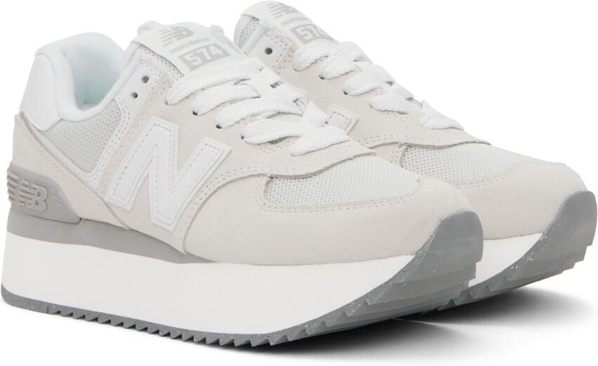 New Balance Off-White 574+ Sneakers - Picture 2