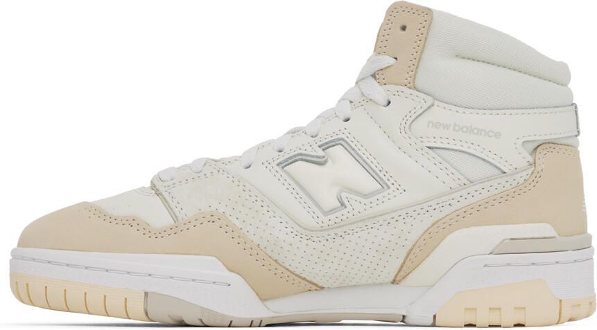 New Balance Off-White & Beige 650R Sneakers - Picture 3