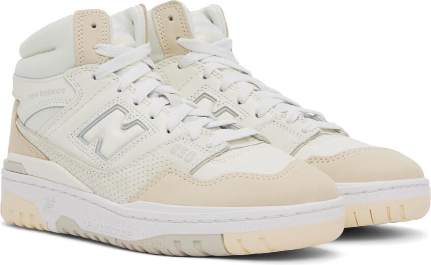 New Balance Off-White & Beige 650R Sneakers - Picture 2
