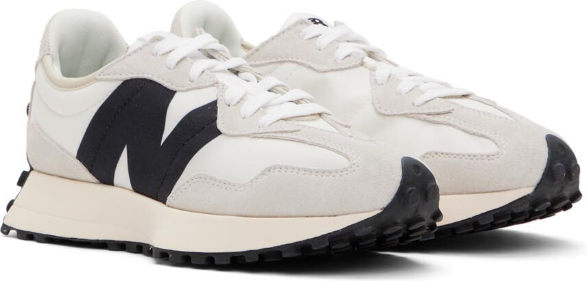 New Balance Off-White & Black 327 Sneakers - Picture 2