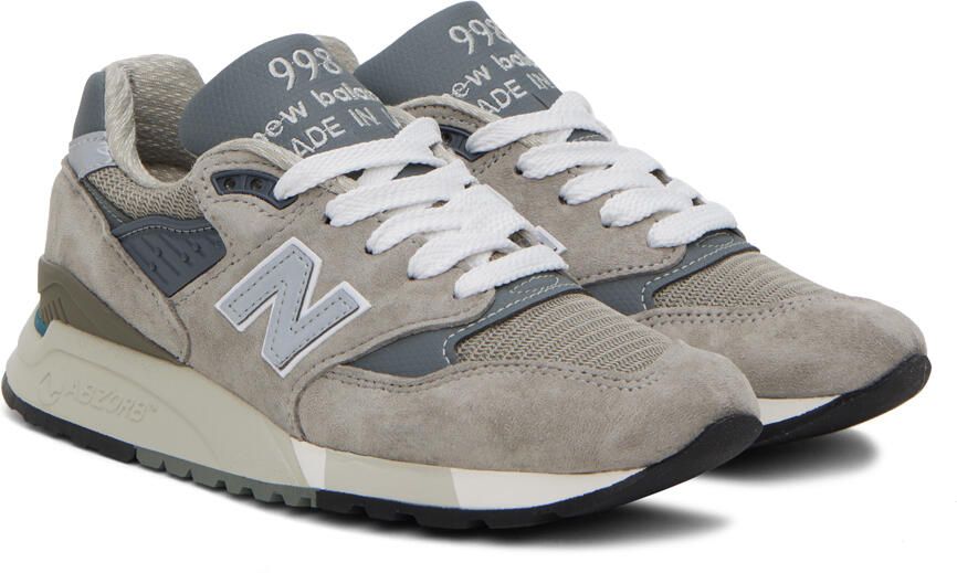 New Balance Taupe Made in USA 998 Core Sneakers - Picture 2