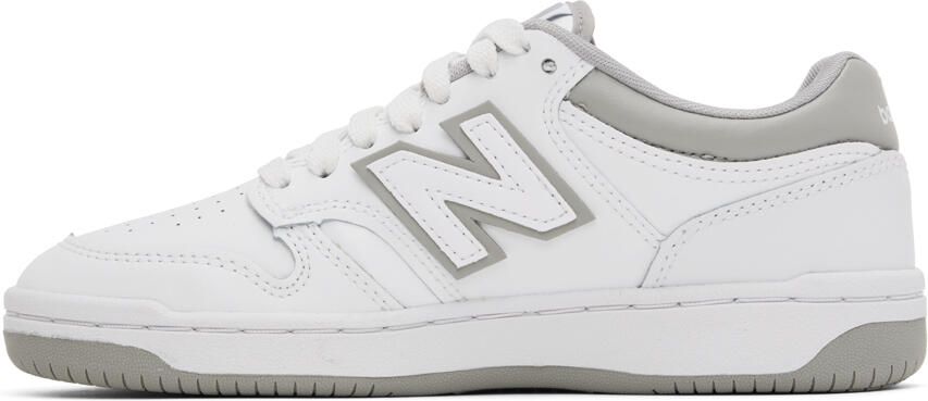 New Balance White 480 Sneakers - Picture 3